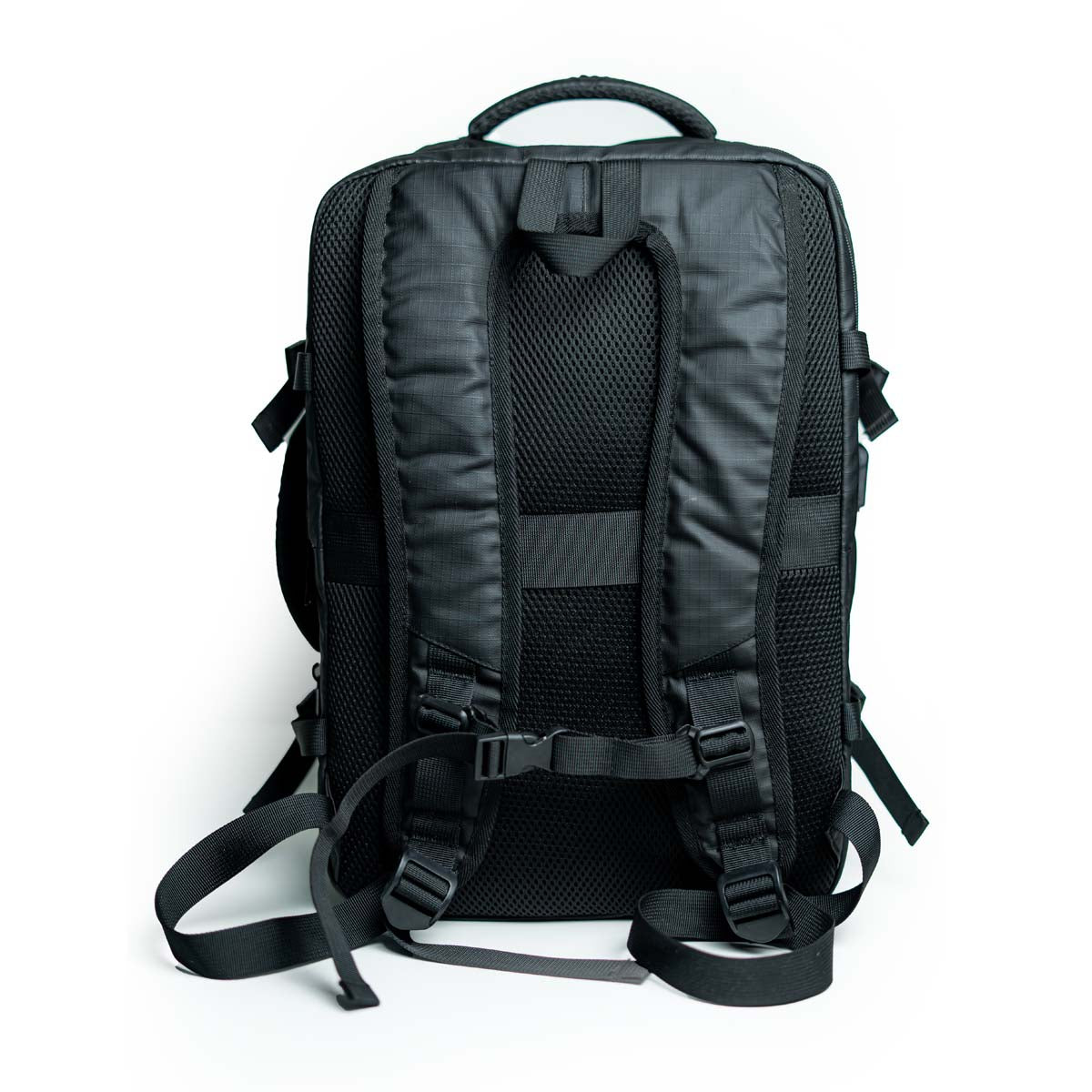 Rainer Black Laptop Suitcase Backpack R1268– Water Resistant Anti-Theft Travel & Business Bag