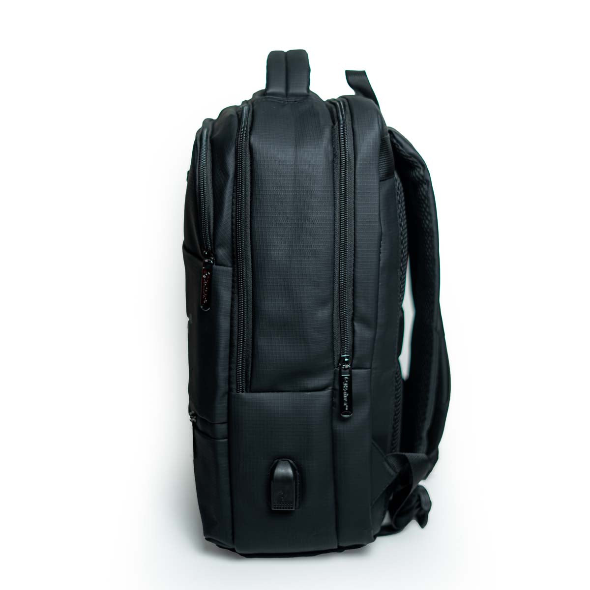 Rainer Black Laptop Backpack R1282 – Water Resistant Travel & Office Daypack for Men & Women