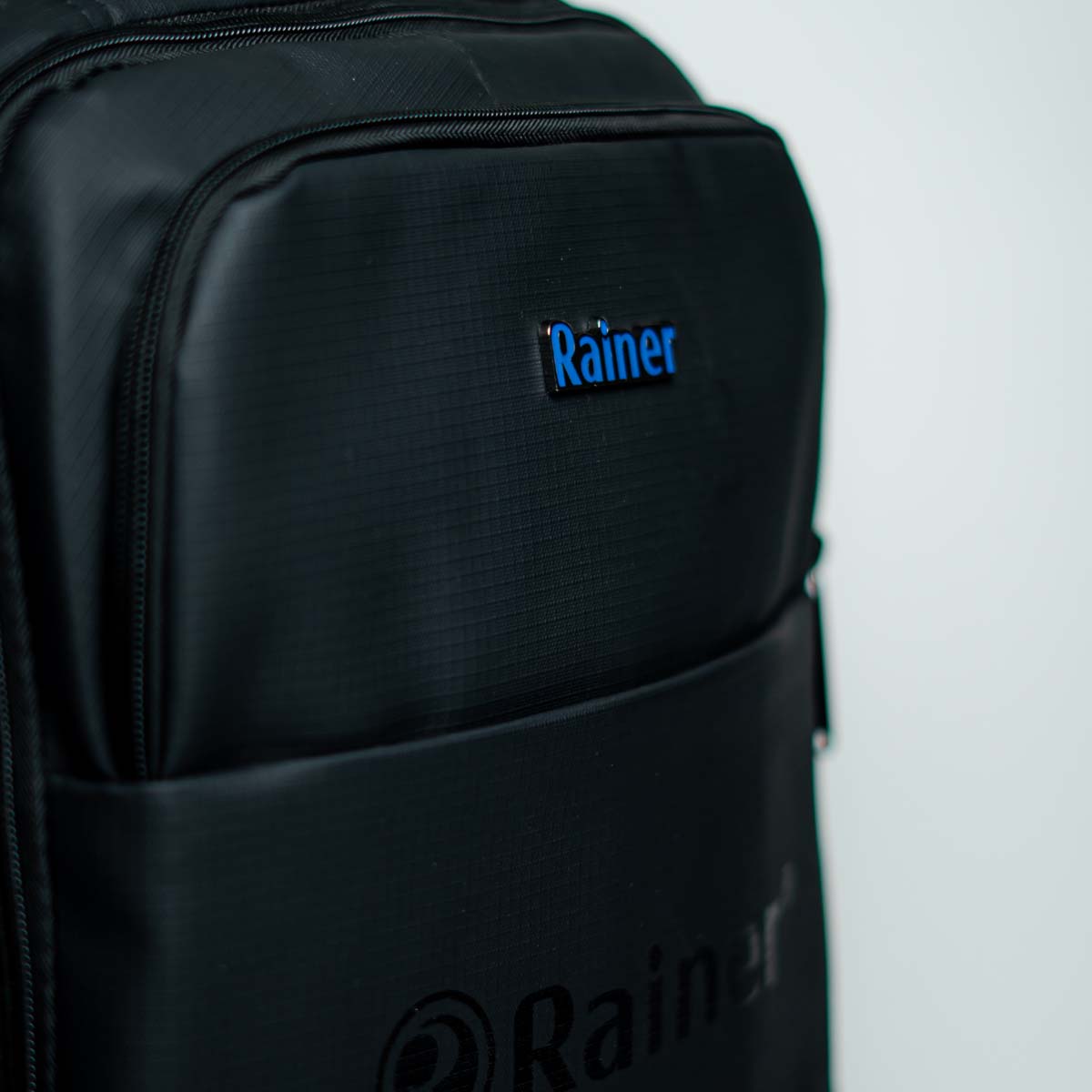Rainer Black Laptop Backpack R1282 – Water Resistant Travel & Office Daypack for Men & Women