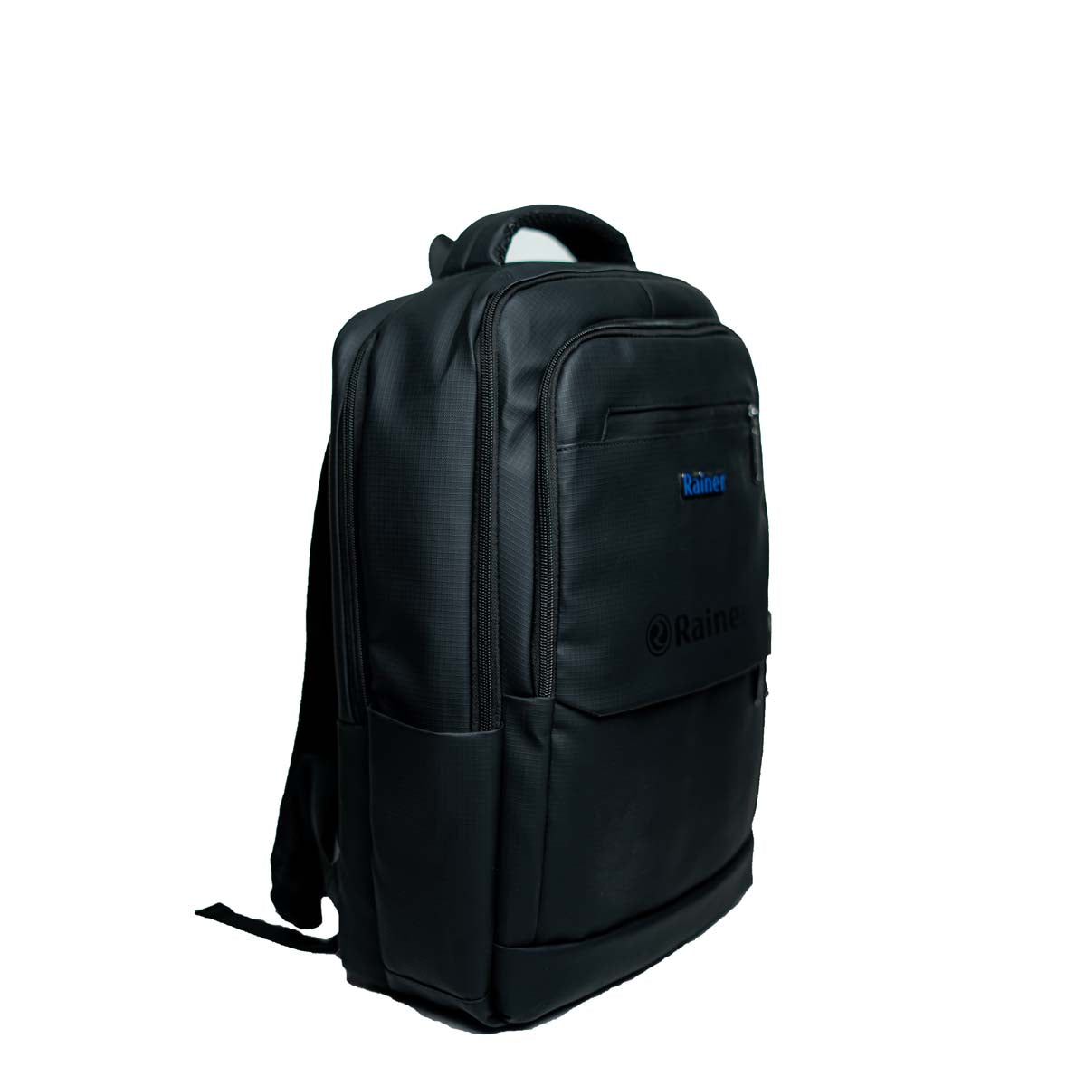 Rainer Black Laptop Backpack R1281 – Water Resistant Office, School & Travel Daypack