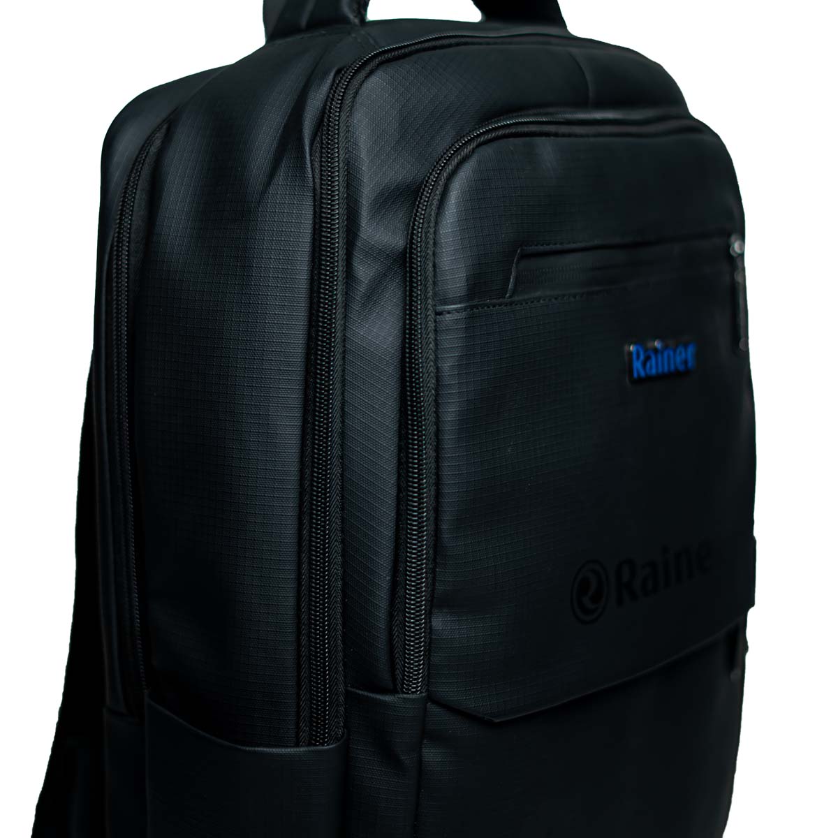 Rainer Black Laptop Backpack R1281 – Water Resistant Office, School & Travel Daypack