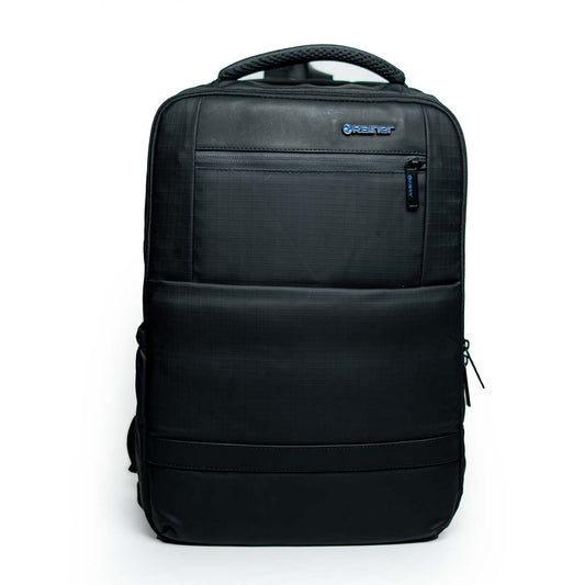 Rainer Premium Quality R1266 Waterproof Professional 15.6 Inch Business Laptop Bag & Backpack Travel (Black)