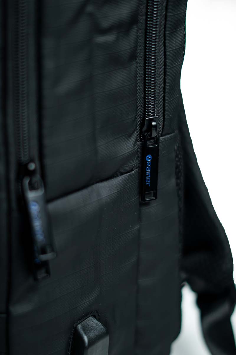 Rainer Premium Quality R1266 Waterproof Professional 15.6 Inch Business Laptop Bag & Backpack Travel (Black)