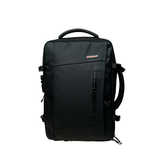 Rainer Black Laptop & Travel Suitcase Backpack R1278 – Water-Resistant Office & School Bag