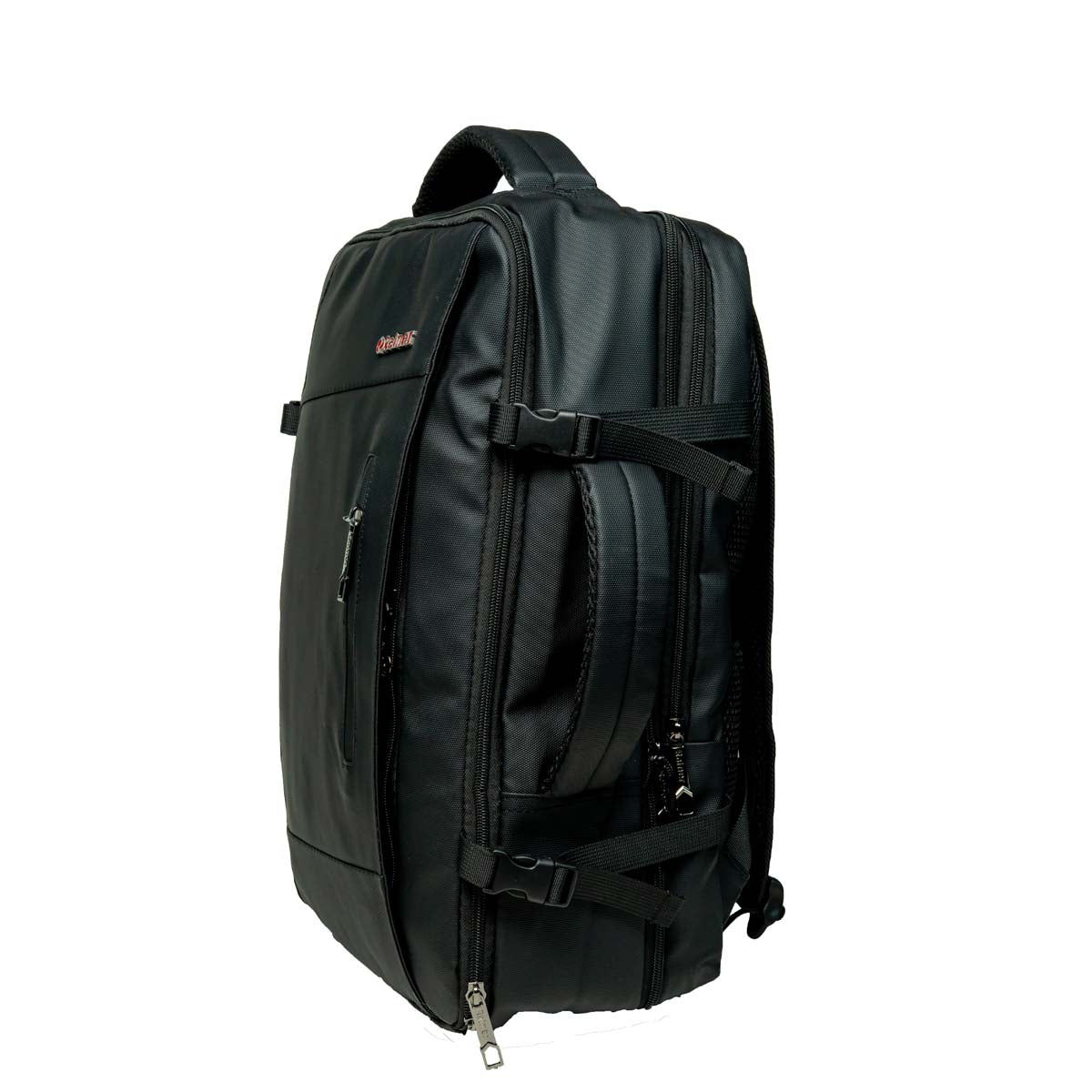 Rainer Black Laptop & Travel Suitcase Backpack R1278 – Water-Resistant Office & School Bag