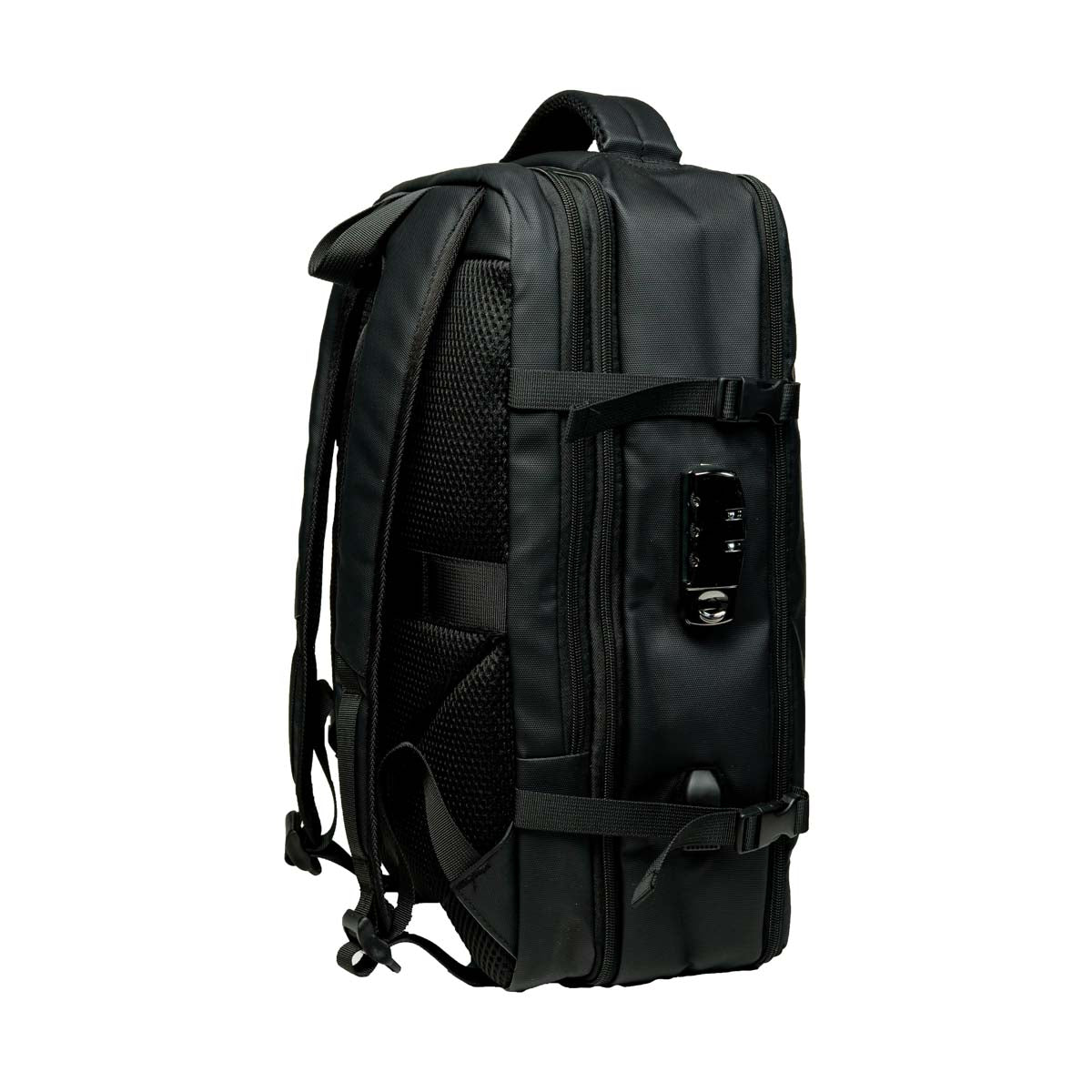 Rainer Black Laptop & Travel Suitcase Backpack R1278 – Water-Resistant Office & School Bag