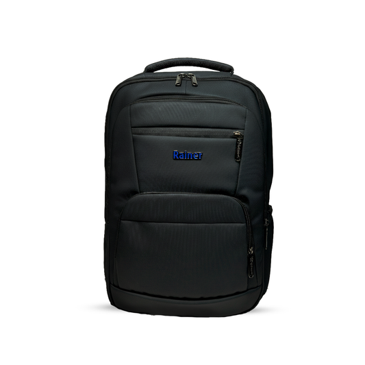 Rainer Black Everyday Laptop Backpack Model R1279 – Versatile, Durable & Water-Resistant Bag