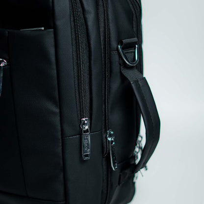 Rainer Black Laptop Briefcase/Suitcase & Shoulder Bag R1287– Professional Business Office Bag