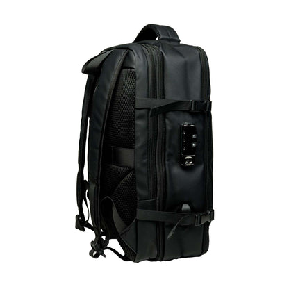 Rainer Black Laptop & Travel Suitcase Backpack R1278 – Water-Resistant Office & School Bag