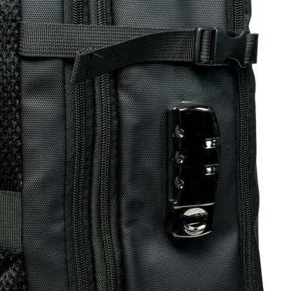 Rainer Black Laptop & Travel Suitcase Backpack R1278 – Water-Resistant Office & School Bag