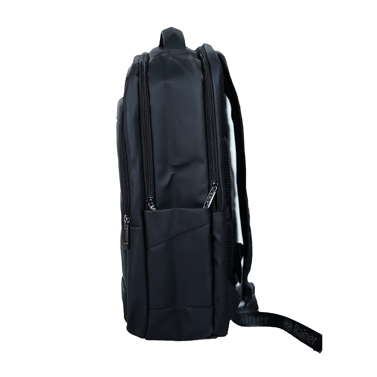 Rainer Black Laptop Backpack R1320 – Water Resistant Commute, Office & Travel Bag