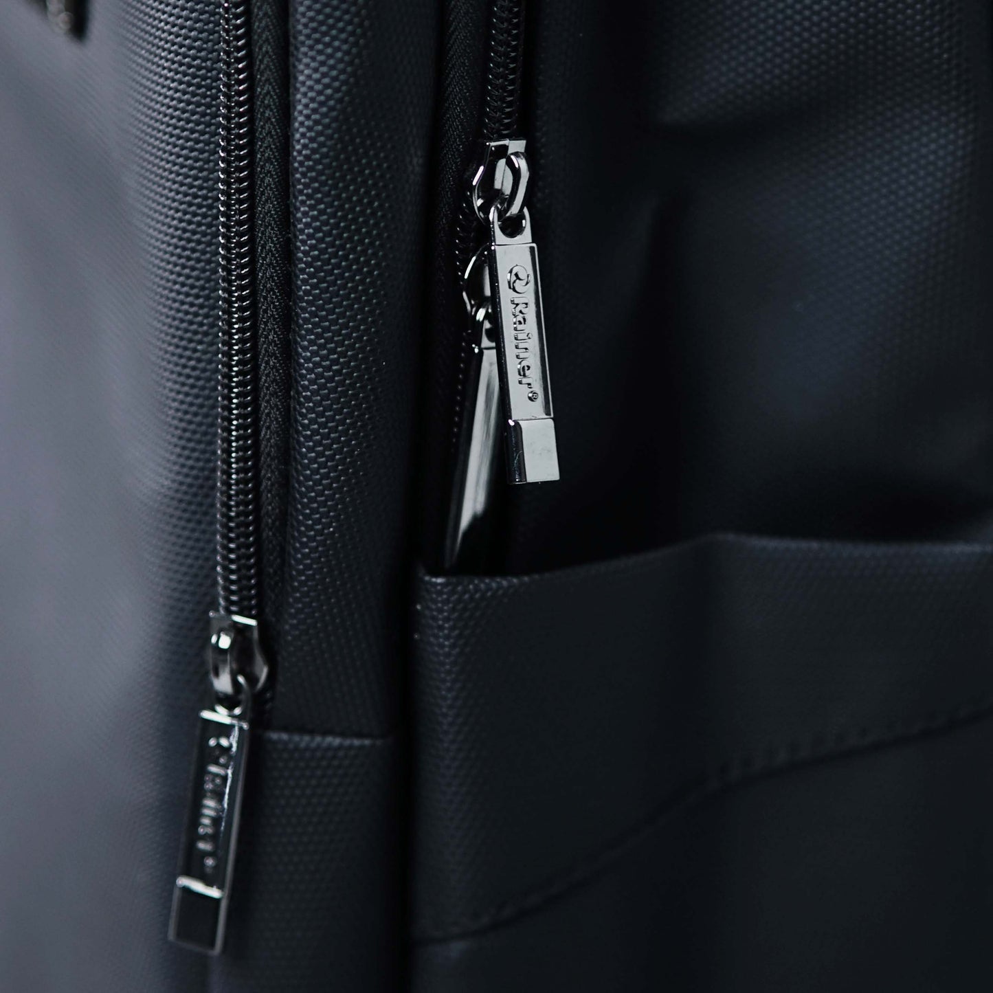 Rainer Black Laptop Backpack R1320 – Water Resistant Commute, Office & Travel Bag