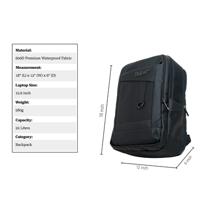 Official Rainer Backpack R1315 100% waterproof | Laptop bag | Travel bag | 2 years warranty